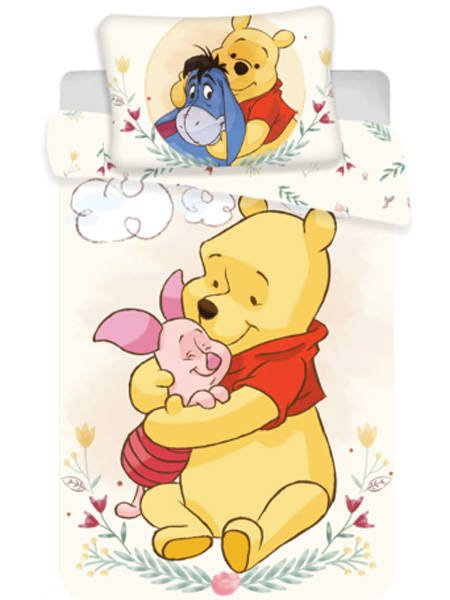 Detské Obliečky 100x135+40x60 Disney Macko Pu 653-BABY