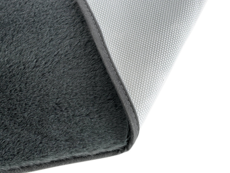 Kúpeľňové Koberčeky Lombok II tmavošedý - 3 ks