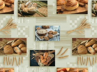 PVC Obrusy s Textilným Podkladom 140 Classico AS-464