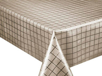 PVC Obrusy s Textilným Podkladom 3D Metallico T-8072G v Rolkách