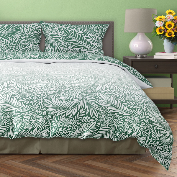 Posteľná súprava z bavlneného saténu 140x200+70x90 Milagro Verde 010