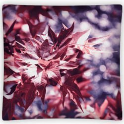 Dekoračný Vankúšik Listy 48x48 cm