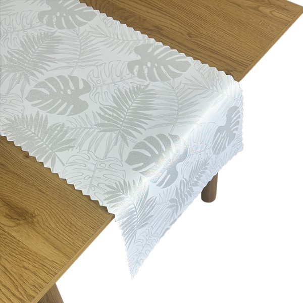 Obojstranné Behúne s Nešpinivou Úpravou Monstera opúšťa Silver Z-2771