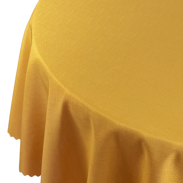 Obrusy s Nešpinivou Úpravou I Medovo Hnedá Okrúhly