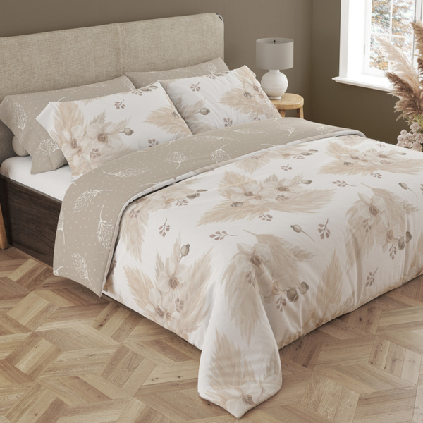 Posteľná súprava z bavlneného saténu 160x200+ 2x70x80 Boho 005