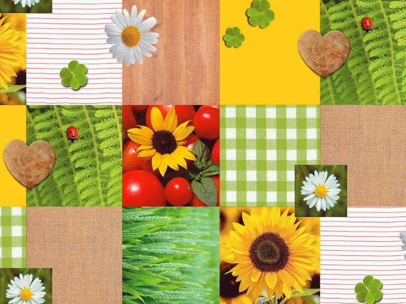 PVC Obrusy s Textilným Podkladom 140 Classico M-6702-1