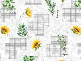 PVC Obrusy s Textilným Podkladom Fantastik 3034-2