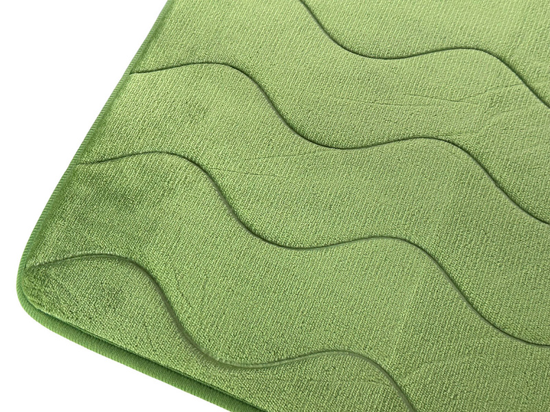 Kúpeľňové Koberčeky Sumba Zelená 23 - Dva kusy