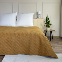 Obojstranné Prehozy Parla 3D Hnedá Bez Vankúšov 180x220