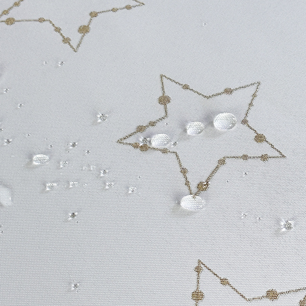 Obojstranné Behúne s Nešpinivou Úpravou Zlato Biela Vianoce Slávnostné 2561