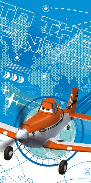 Detská Osuška z Mikrovlákna Disney Planes 01 70x140 cm