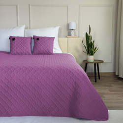 Obojstranné Prehozy Parla 3D Fialová 220x240+2x40x40