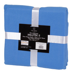 Fleecová Flaušová Deka Milutek 150x200 Modrá