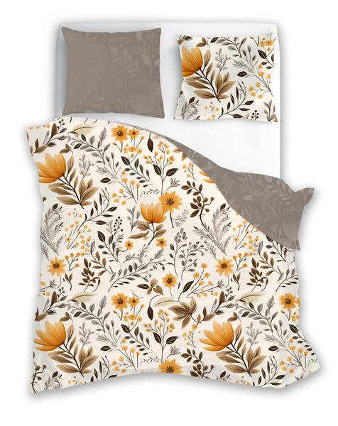 Bavlnené Posteľné Súpravy 140x200+70x90 Gusto 004