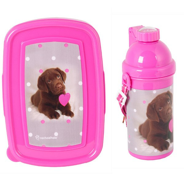 Desiatový set Fľašu a Box Rachaelhale Pes RHP