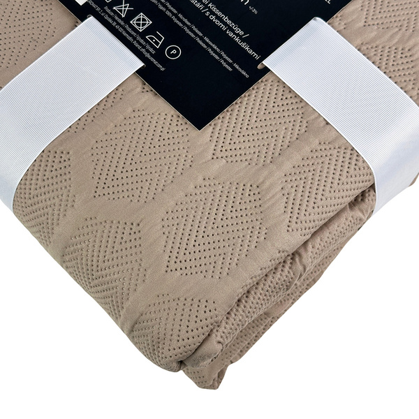 Obojstranné Prehozy Parla 3D Béžová Bez Vankúšov 180x220