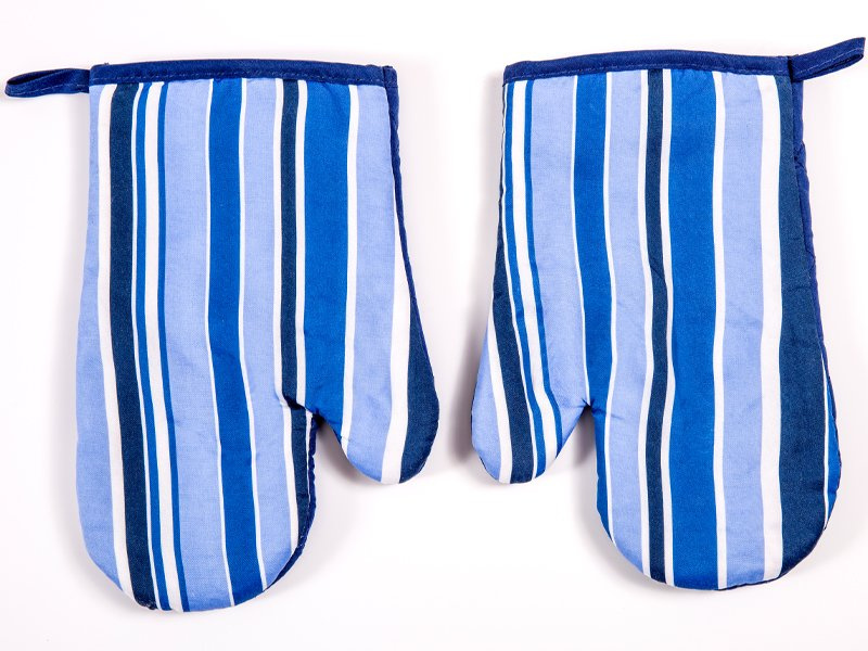 Rękawice Kuchenne z Magnesem Stripes F9664G