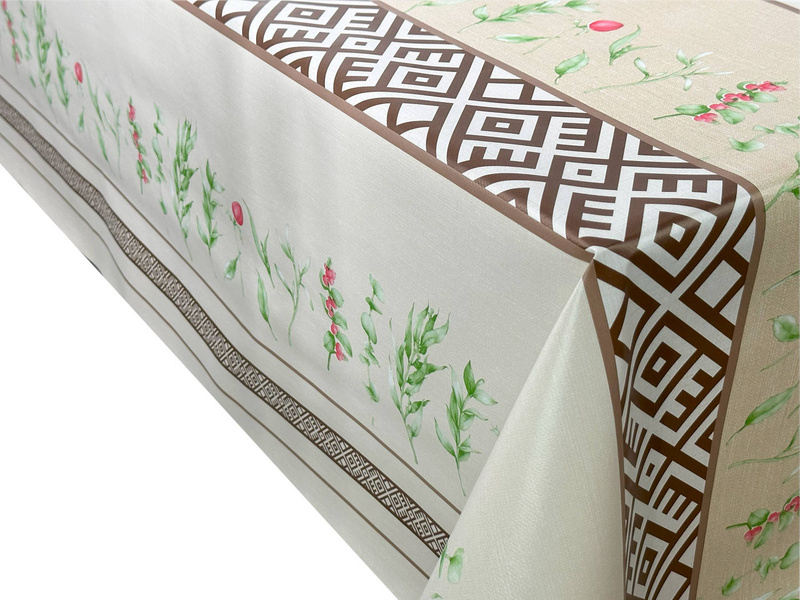 PVC Obrusy s Textilným Podkladom 140 Classico WF-6348B