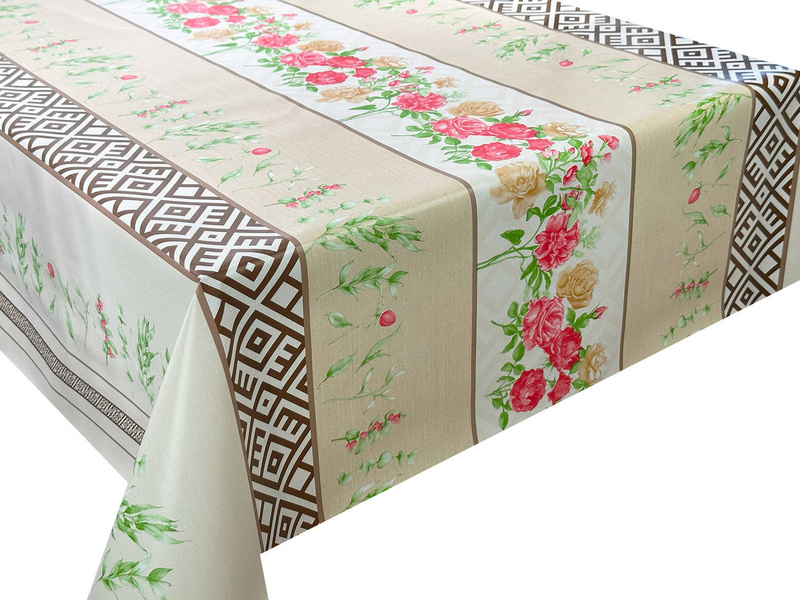 PVC Obrusy s Textilným Podkladom 140 Classico WF-6348B