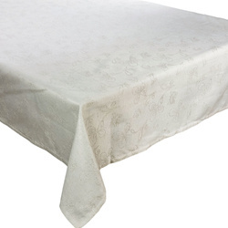 Obrusy Úpravou Jacquard Ines Silver Beige 01