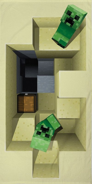 Detská Osuška MINECRAFT- 022T 70x140 cm