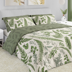 Posteľná súprava z bavlneného saténu 220x200+ 2x70x80 Boho 008