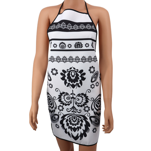 Kuchyňská Zástěra a 2 Kuchynské Rukavice s Magnetom Folk II 2267C SADA