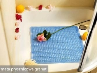 Protišmykové Sprchové Rohože Modrý Ramsi 53x53 cm