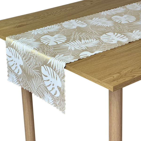 Obojstranné Behúne s Nešpinivou Úpravou Monstera opúšťa Golden Z-2771