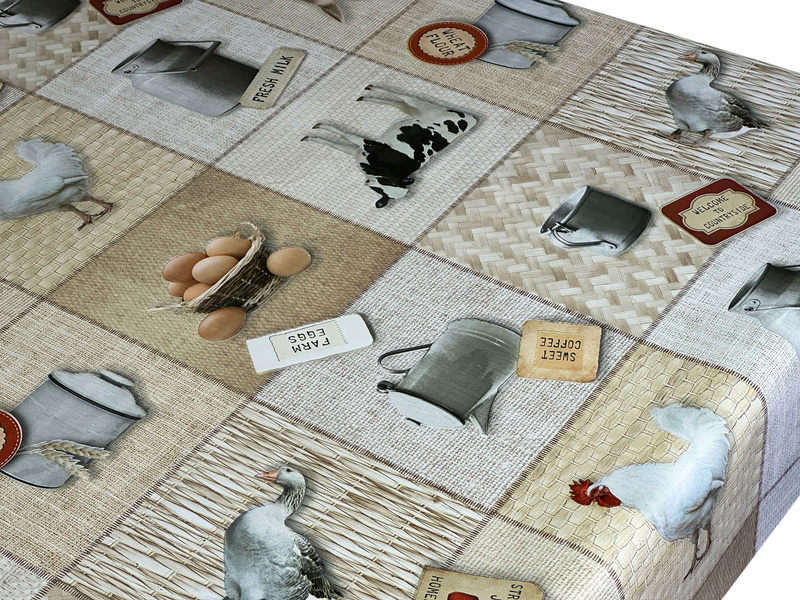 PVC Obrusy s Textilným Podkladom 140 Evolution 81531