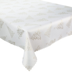 Obojstranné Obrusy s Nešpinivou Vianočný Strom Z-3401 Zlatý