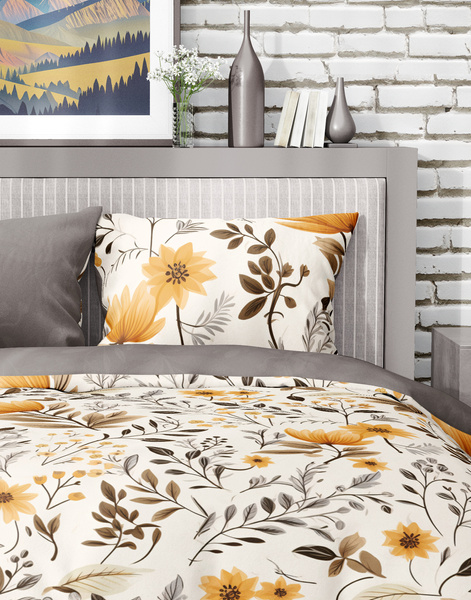 Bavlnené Posteľné Súpravy 140x200+70x90 Gusto 004