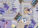 PVC Obrusy s Textilným Podkladom 140 Classico ES-0645-1