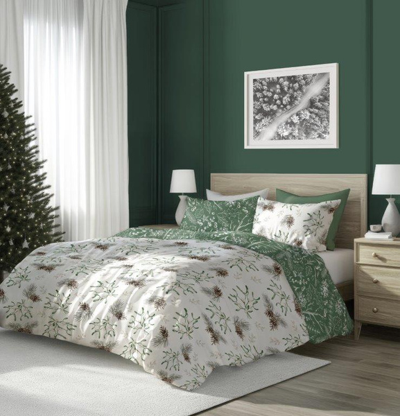 Bavlnené Posteľné Súpravy 220x200+ 2x70x80 Scandic 083