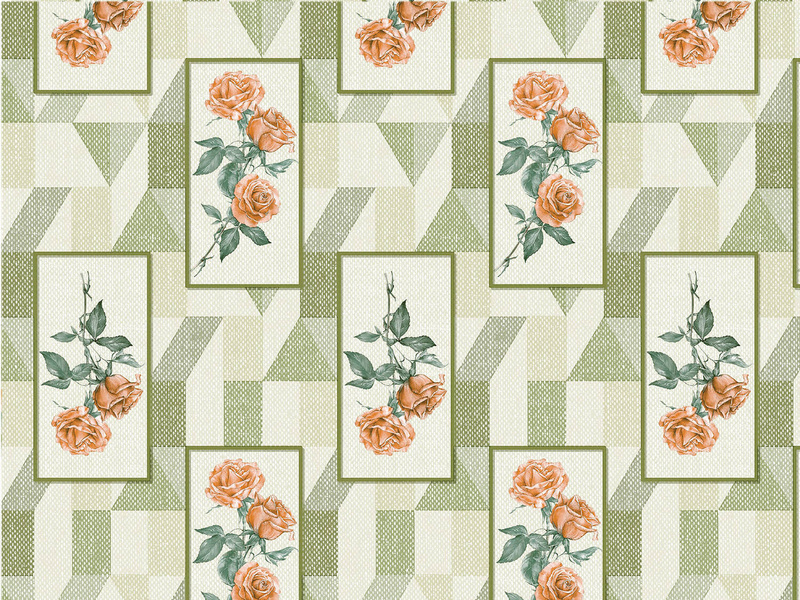 PVC Obrusy s Textilným Podkladom Otantik Premium 3031-2