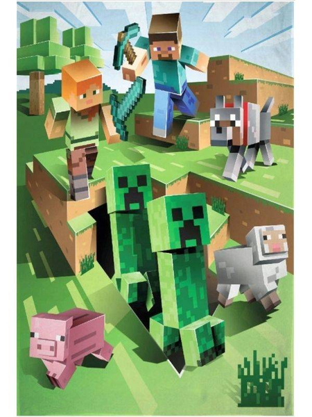 Fleece Deka Minecraft MNC-205FB