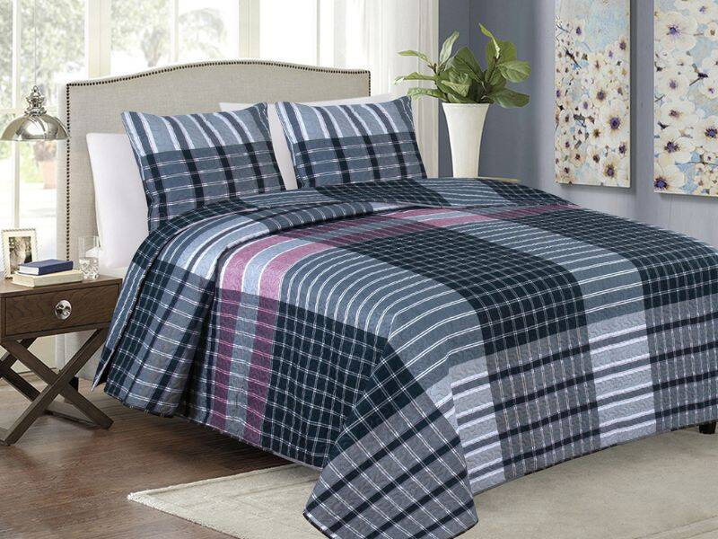 Obojstranné Prehozy na Posteľ TAVIRA SY-6766 220x240+2x40x40