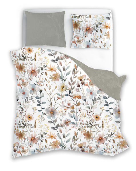 Posteľná súprava z bavlneného saténu 140x200+70x90 Boho 006