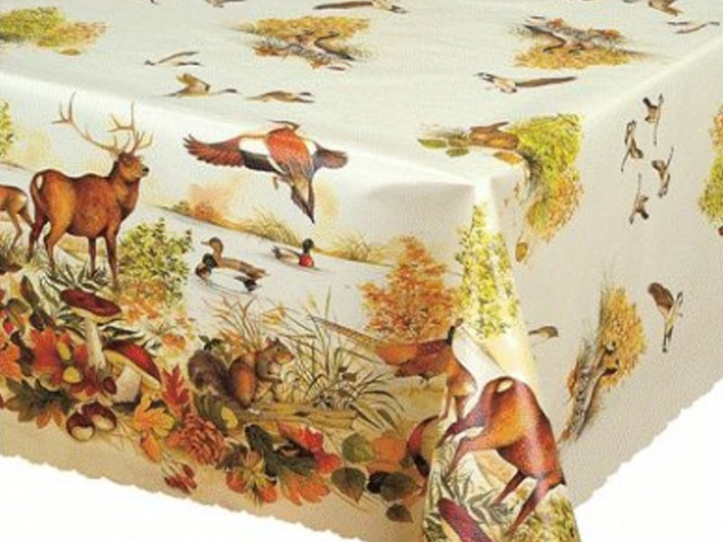 PVC Obrusy s Textilným Podkladom Florista 194-00