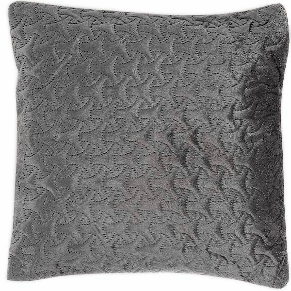 Vankúš z Mikrovlákna Vizela Tmavo Šedá 020 40x40 cm Sada