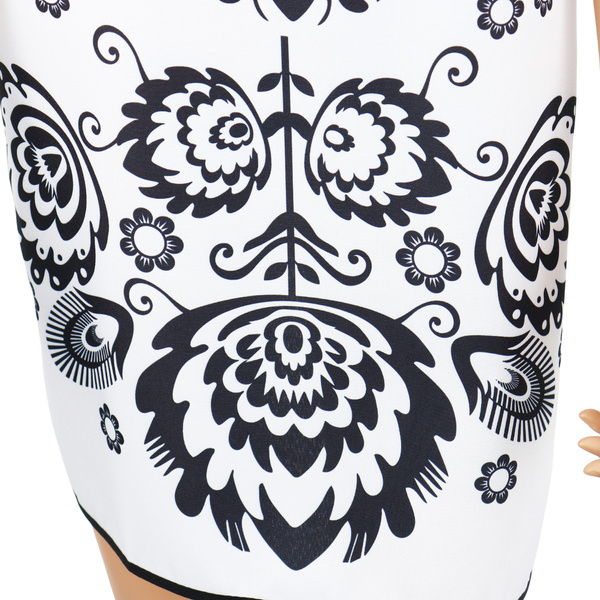 Kuchyňská Zástěra a 2 Kuchynské Rukavice s Magnetom Folk II 2267C SADA