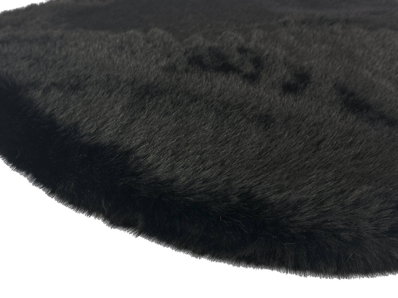 Kúpeľňové Koberčeky Lombok II čierna- 3 ks