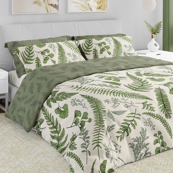 Posteľná súprava z bavlneného saténu 160x200+ 2x70x80 Boho 008