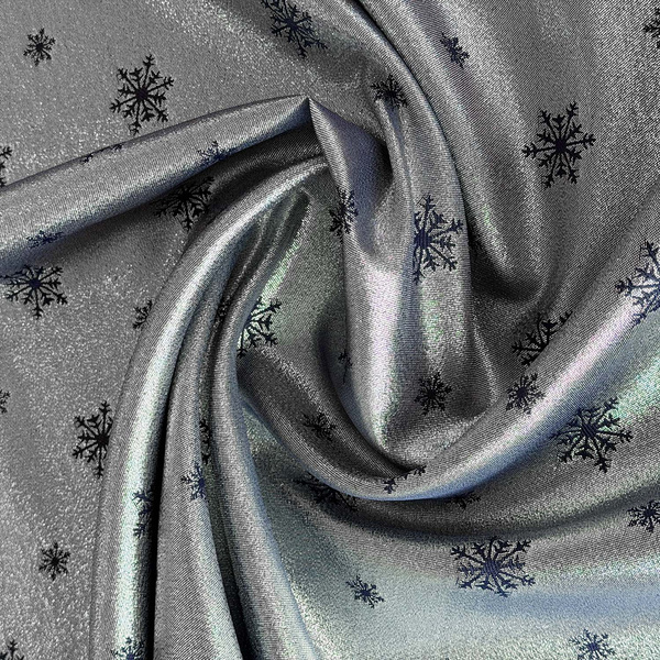 Obojstranné Obrusy s Nešpinivou Úpravou zelená Sneh 1 Okrúhly