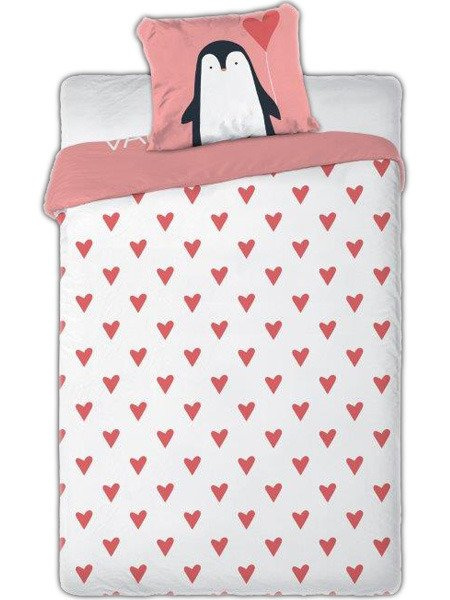 Bavlnené Posteľné Súpravy Valentines Be My ValenTtine? BAWELOVE002