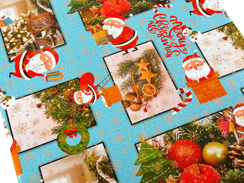 PVC Obrusy s Textilným Podkladom 137 Holiday SDTJ-81506-4