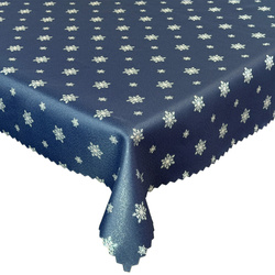 Obojstranné Obrusy s Nešpinivou Úpravou zelená Sneh 1