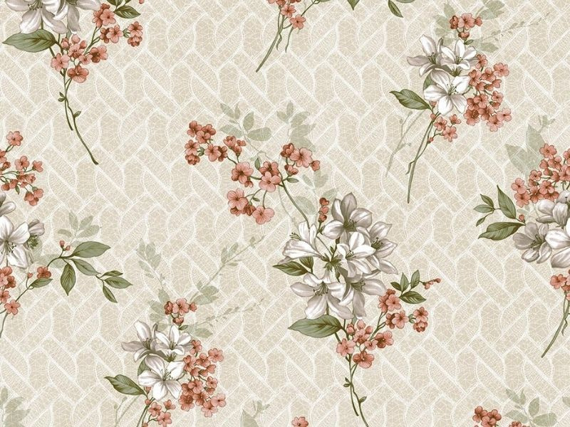 PVC Obrusy s Textilným Podkladom Fantastik 1255-2