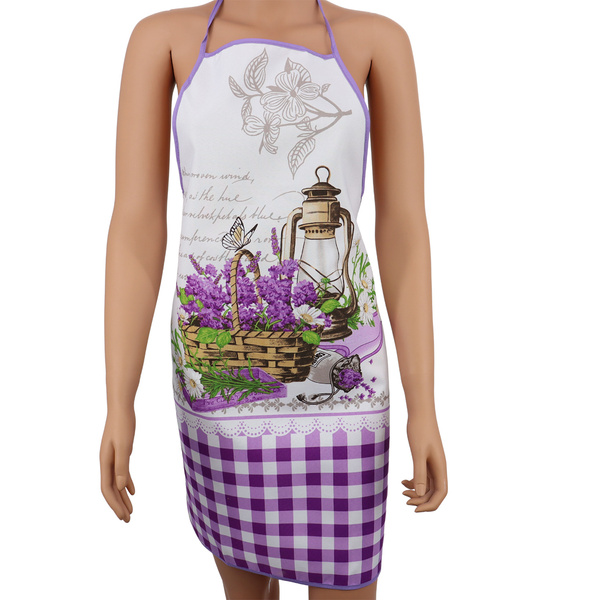 Kuchyňská Zástěra a 2 Kuchynské Rukavice s Magnetom Lavender II F319113B SADA