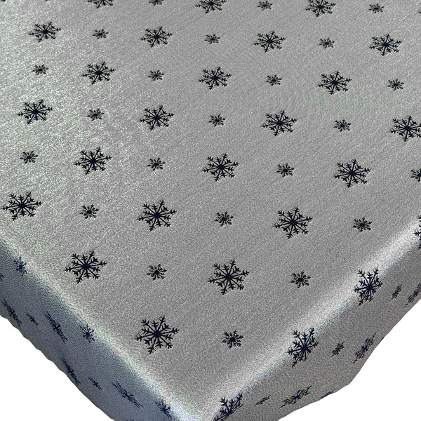 Obojstranné Obrusy s Nešpinivou Úpravou zelená Sneh 1